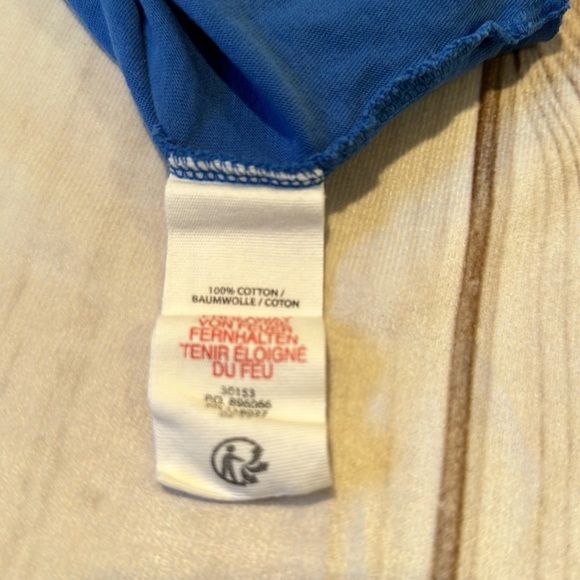 8/$25 Mini Boden Blue Flower Tank Top Size 2-3 Years - Picture 5 of 6